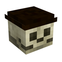 Black skin: head render