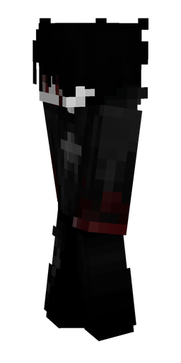Black skin: body, left side render
