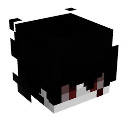 Black skin: head render