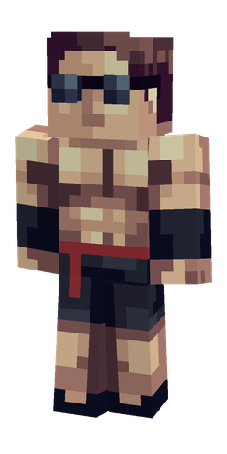 Black skin: body, front render