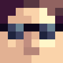 Black skin: face render