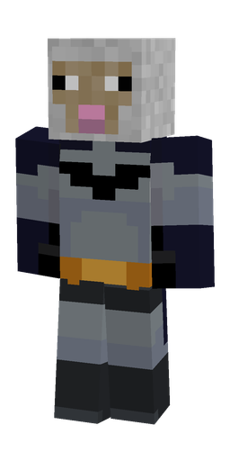 Black skin: body, front render