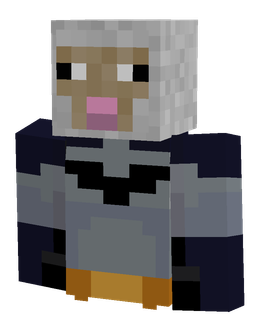 Black skin: bust render