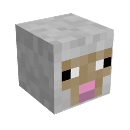 Black skin: head render