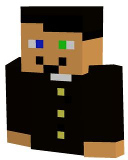 Black skin: bust render
