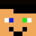 Black skin: face render