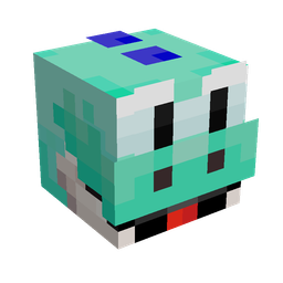 Blue skin: head render