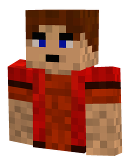 Blue skin: bust render