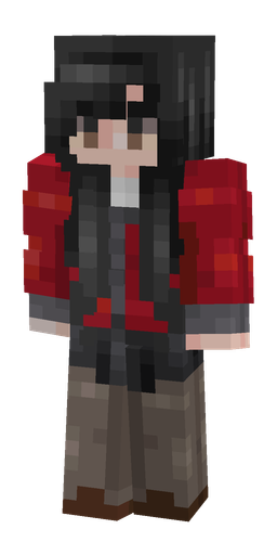 Black skin: body, front render