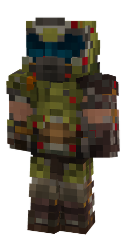 Black skin: body, front render