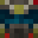 Black skin: face render