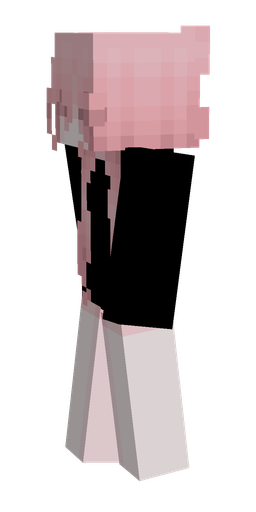 Black skin: body, left side render