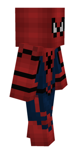 Blue skin: body, right side render