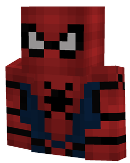 Blue skin: bust render