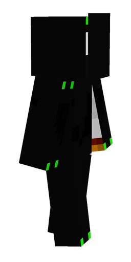 Black skin: body, right side render