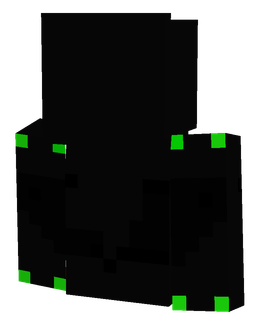 Black skin: bust render