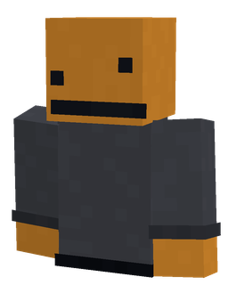Black skin: bust render