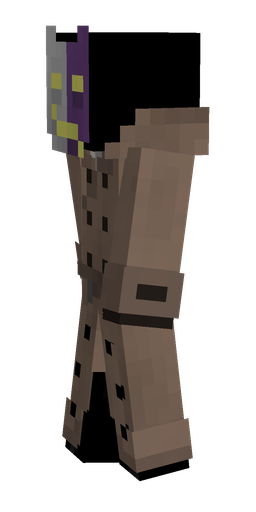Black skin: body, left side render