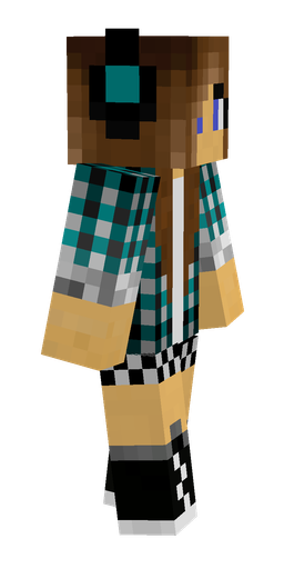 Black skin: body, right side render