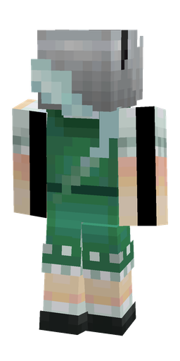 Classic skin: body, back render