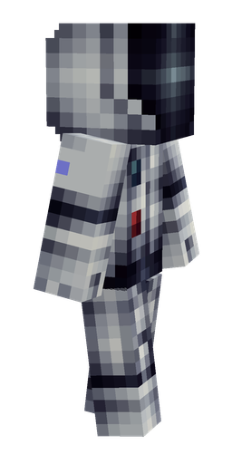 Black skin: body, right side render
