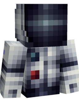 Black skin: bust render