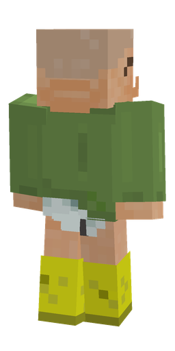 Classic skin: body, back render