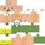 Classic skin: raw texture render