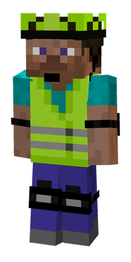 Black skin: body, front render