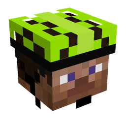 Black skin: head render