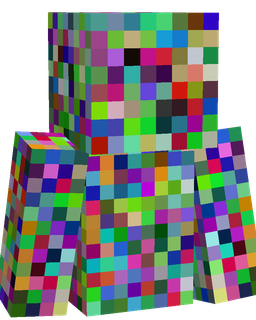 Blue skin: bust render