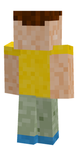 Classic skin: body, back render