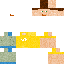 Classic skin: raw texture render
