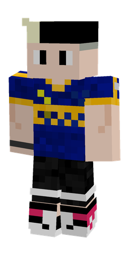 Black skin: body, front render