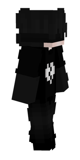 Black skin: body, right side render