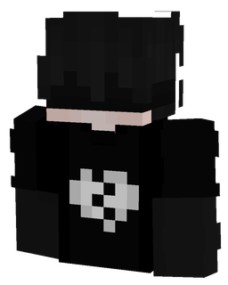 Black skin: bust render