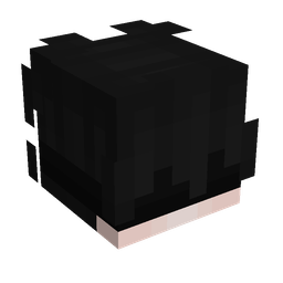 Black skin: head render
