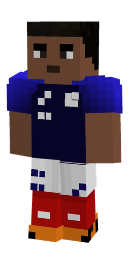 Black skin: body, front render