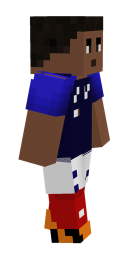 Black skin: body, right side render