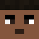 Black skin: face render
