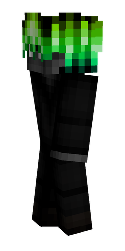 Black skin: body, left side render
