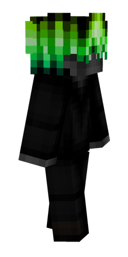 Black skin: body, right side render