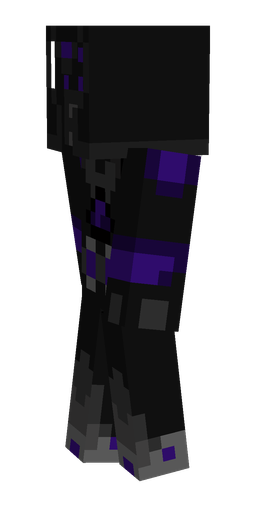 Black skin: body, left side render