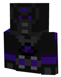 Black skin: bust render