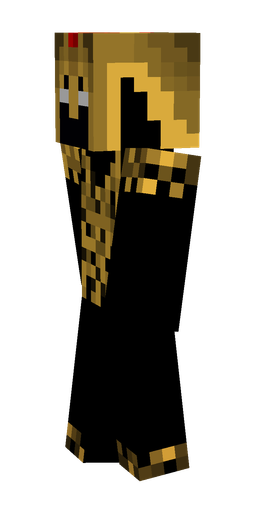 Black skin: body, left side render