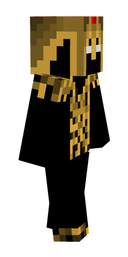 Black skin: body, right side render