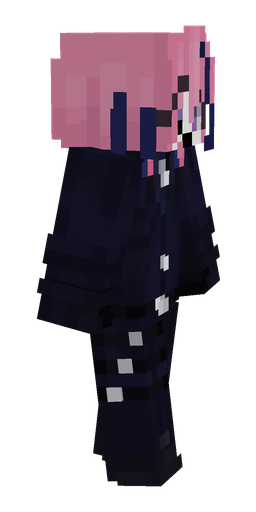 Black skin: body, right side render
