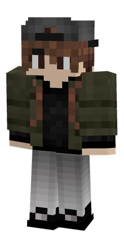 Black skin: body, front render