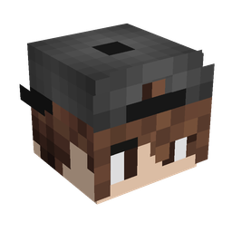 Black skin: head render