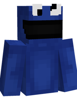 Blue skin: bust render